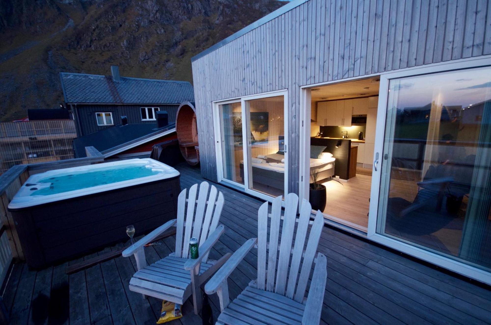 Unstad Arctic Resort Unnstad Exteriér fotografie