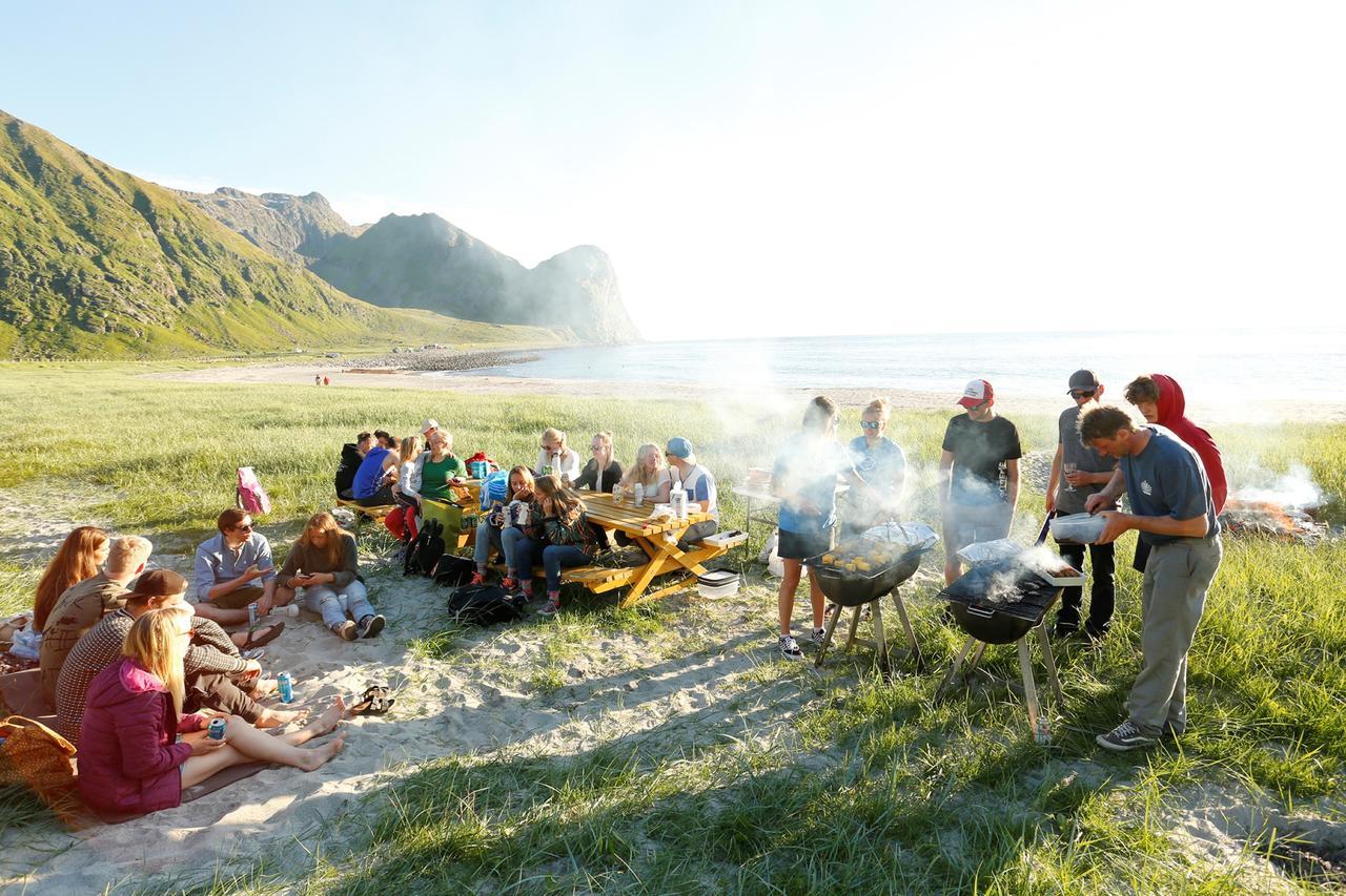 Unstad Arctic Resort Unnstad Exteriér fotografie